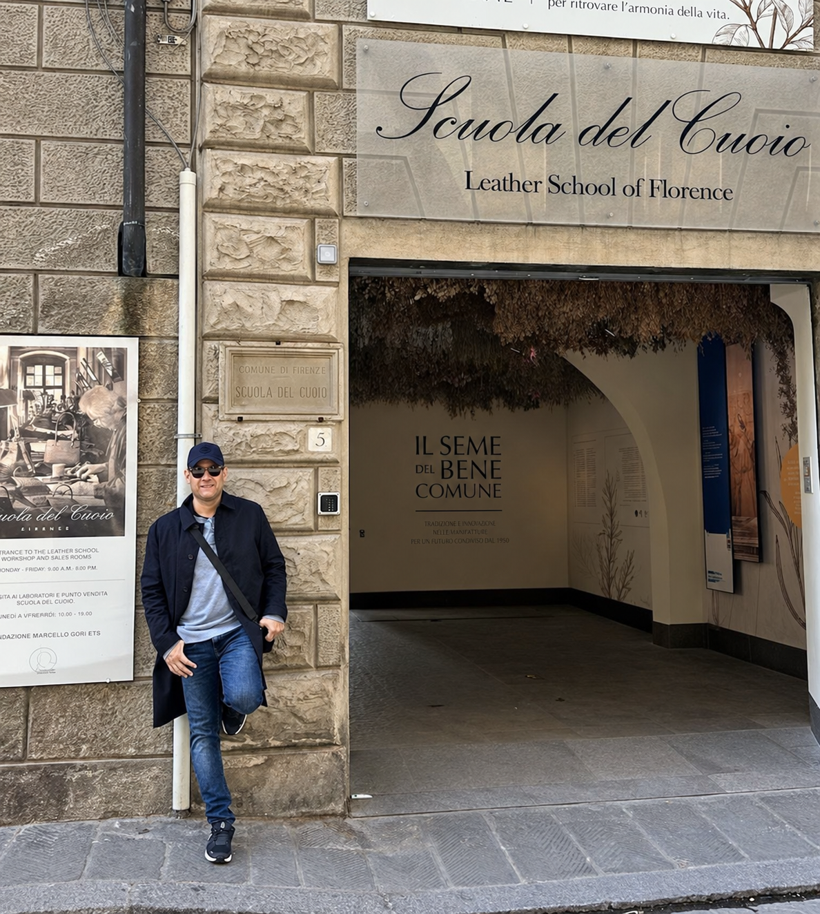Santiago Escruceria at an international watch event