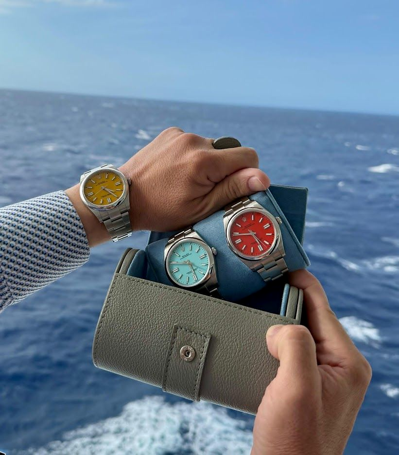 Santiago Escruceria at an international watch event