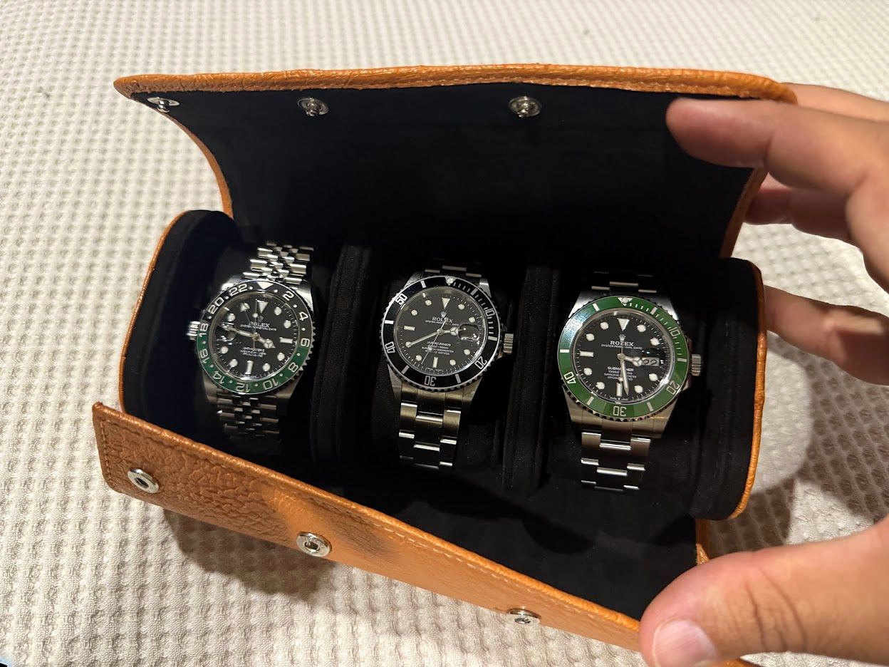 Santiago Escruceria at an international watch event